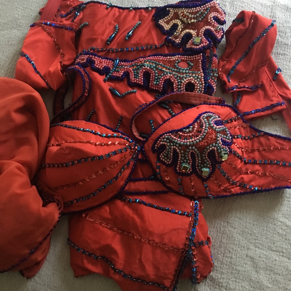 Belly dance costume
